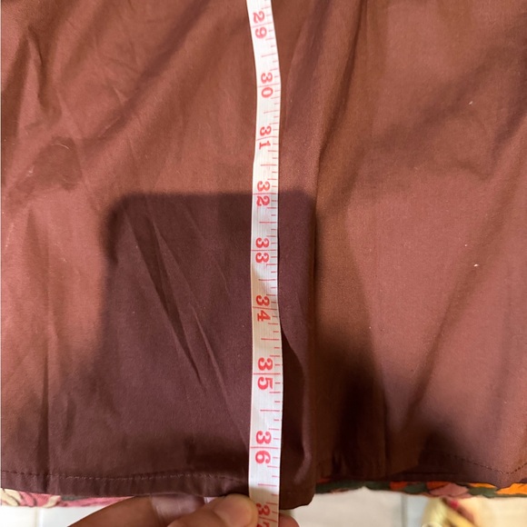 NWT SugarLips Brown Prissy Poplin Ruffle Mini Dress Size XL - Picture 10 of 10